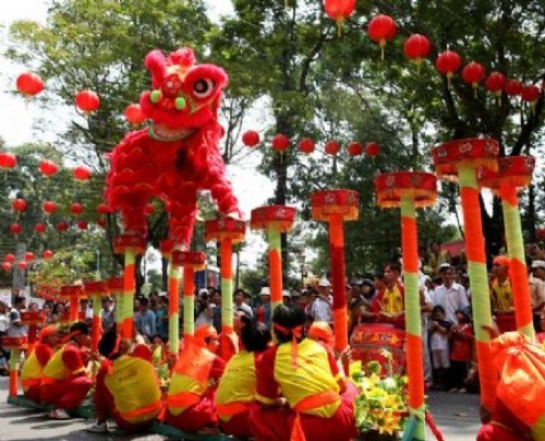 Mi-automne - fête de l'union - ảnh 1