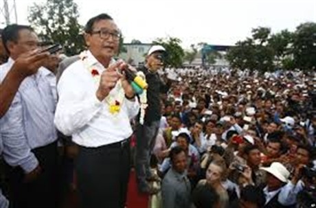 Cambodge: l'opposition se rassemble dans le parc de la démocratie  - ảnh 1