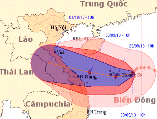 Le Centre du Vietnam se prépare à l’arrivée du 10ème typhon de l’année  - ảnh 1