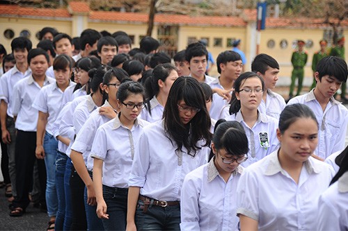 Dernier hommage au général Giap à Quang Binh, en dépit des intempéries - ảnh 10