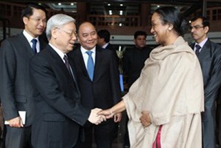 Entrevue Nguyen Phu Trong-Meira Kumar - ảnh 1