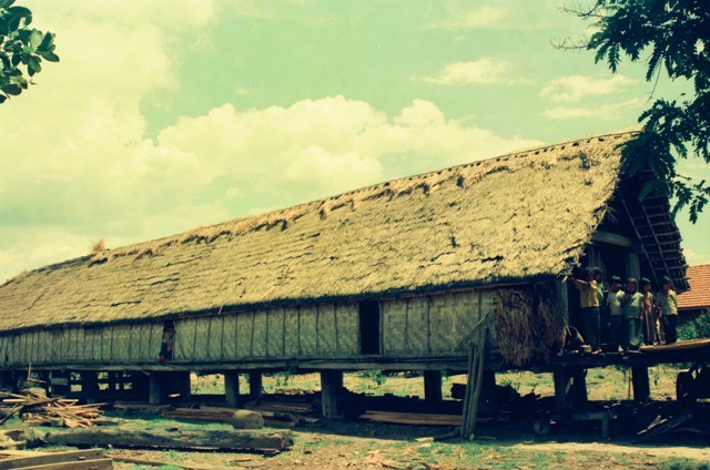 La maison traditionnelle des Ede: longue comme le son de gong - ảnh 1