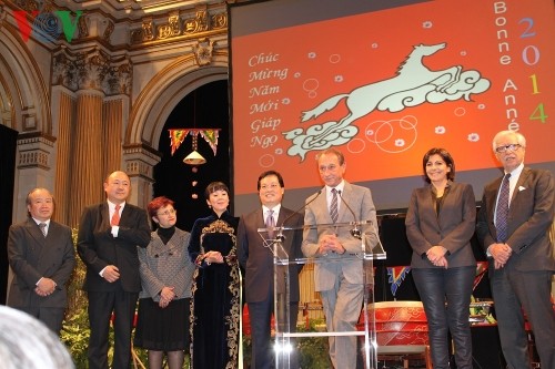 Le Tet traditionnel du Vietnam célébré à l’Hôtel de ville de Paris - ảnh 1