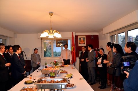 Rencontre printanière de la diaspora vietnamienne au Cambodge - ảnh 1