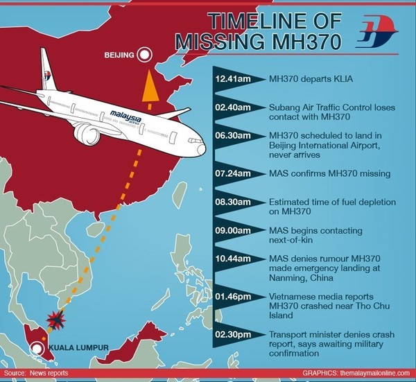 Le Vietnam participe activement à la recherche de l’avion malaisien disparu - ảnh 1