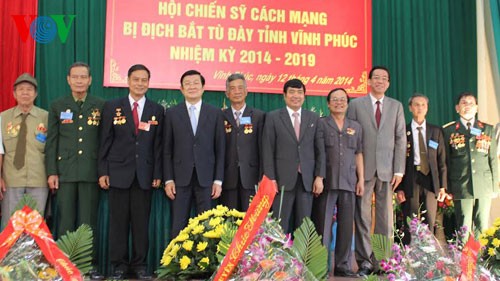 Truong Tan Sang se rend dans la province de Vinh Phuc - ảnh 1