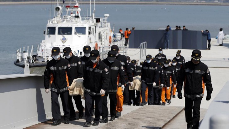 République de Corée: le bilan du naufrage du Sewol s'alourdit - ảnh 1