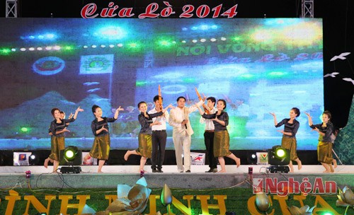 Spectacle « Ronde maritime de Cua Lo 2014 » - ảnh 1