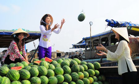 Marché flottant de Cai Rang  - ảnh 5