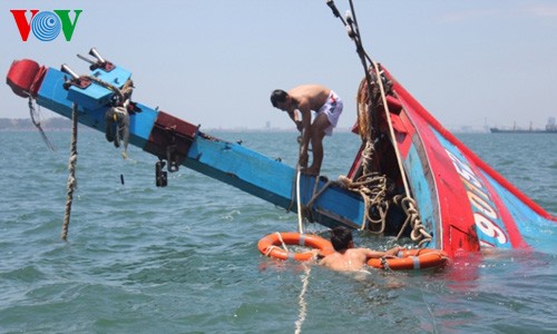 Le bateau victime de l’abordage chinois va être renfloué - ảnh 1