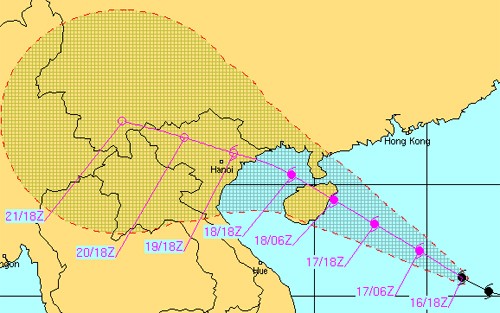 Le Vietnam se prépare à l’arrivée du typhon Rammasun - ảnh 1