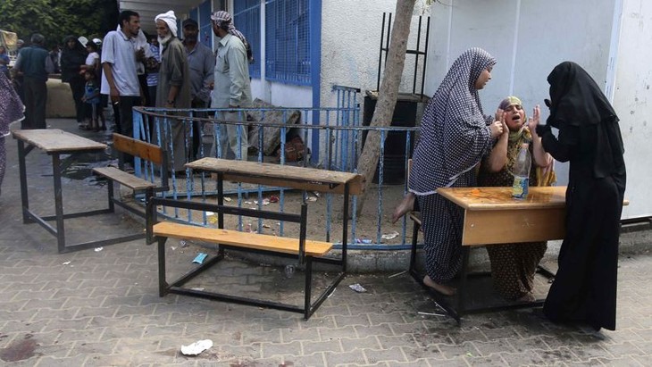 Vague d'indignation après l'attaque d'une école de l'ONU à Gaza - ảnh 1