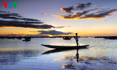 Lagune de Quang Loi – un espace tranquille - ảnh 4