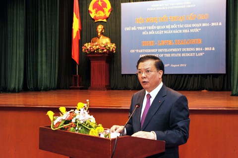 Dialogue de haut rang du groupe des partenaires financiers publics à Hanoi  - ảnh 1