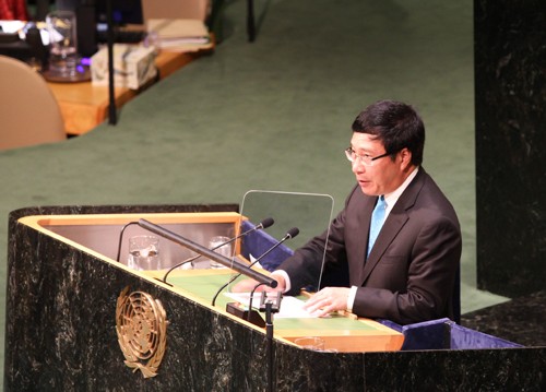 Pham Binh Minh au sommet de l’ONU sur le climat - ảnh 1