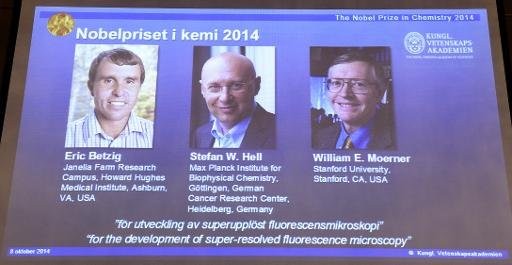 Le Nobel de chimie à deux Américains et un Allemand ayant amélioré le microscope - ảnh 1