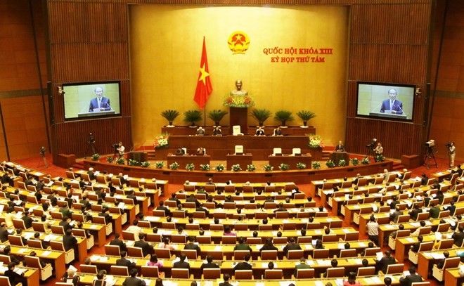 L’amendement de la loi sur l’organisation de l’Assemblée nationale au débat - ảnh 1