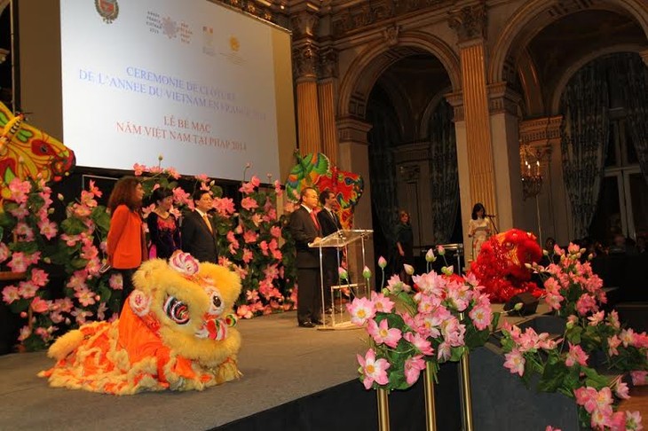 Clôture de l’année du Vietnam en France - ảnh 1