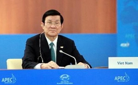 Le président vietnamien termine sa participation au sommet de l’APEC - ảnh 1