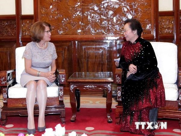 Nguyên Thi Doan reçoit la directrice de l’OIF en Asie-Pacifique - ảnh 1