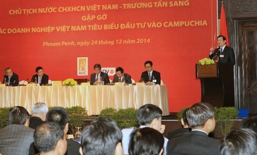 Le président achève sa visite d’état au Cambodge - ảnh 1