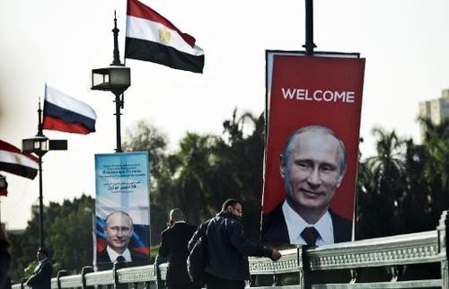 Égypte: Poutine au Caire, première visite depuis 2005 - ảnh 1