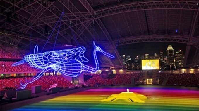 Ouverture des 28es SEA Games  - ảnh 1