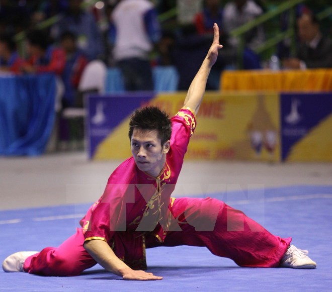 SEA Games : De l’or pour le wushu et la gymnastique artistique du Vietnam  - ảnh 1