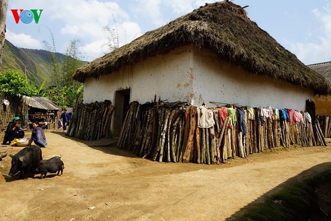 Des maisons en torchis aux toitures en herbes séchées à Kin Chu Phìn - ảnh 7