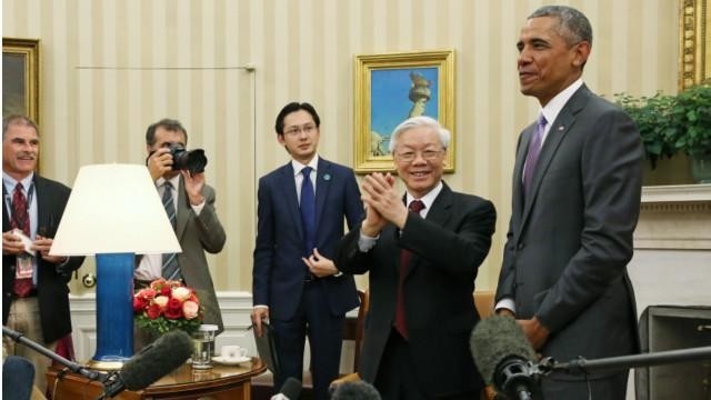 La presse internationale couvre la visite de Nguyen Phu Trong aux Etats-unis - ảnh 1