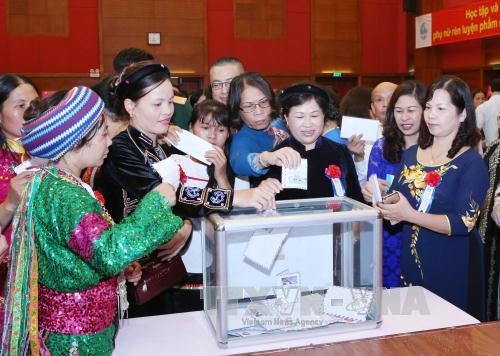 Uông Chu Luu rencontre les délégués au congrès d’émulation patriotique de l’UFV - ảnh 1