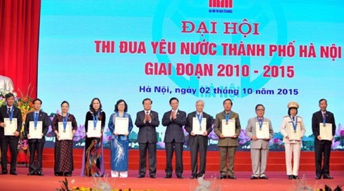 Hanoï organise son congrès d’émulation patriotique 2010-2015 - ảnh 1