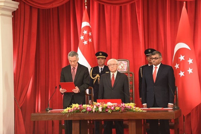 Le nouveau gouvernement singapourien prête serment - ảnh 1