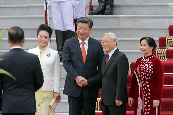 Entretien entre Nguyen Phu Trong et Xi Jinping - ảnh 1