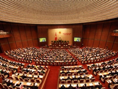 L’Assemblée nationale adopte la résolution sur la répartition budgétaire 2016 - ảnh 1