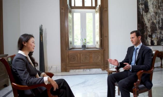 Al-assad : « L'armée progresse quasiment sur tous les fronts » - ảnh 1