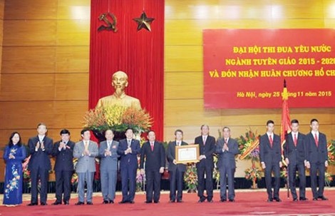 Congrès d’émulation patriotique du secteur de la propagande et de l’éducation - ảnh 1