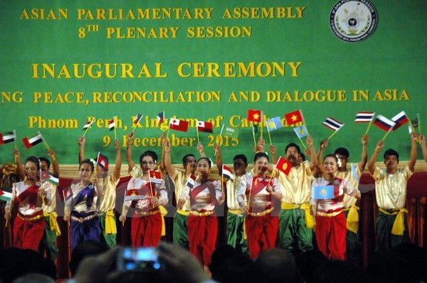 8ème session plénière de l’Alliance parlementaire de l’Asie : première journée - ảnh 1