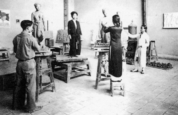 L’Ecole des beaux arts du Vietnam, une pépinière de talents - ảnh 2