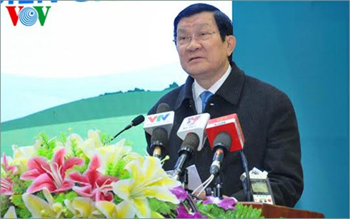 Truong Tan Sang à Tay Ninh - ảnh 1