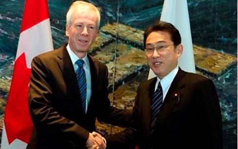 Mer Orientale, sujet important de la rencontre entre Fumio Kishida et Stéphane Dion - ảnh 1