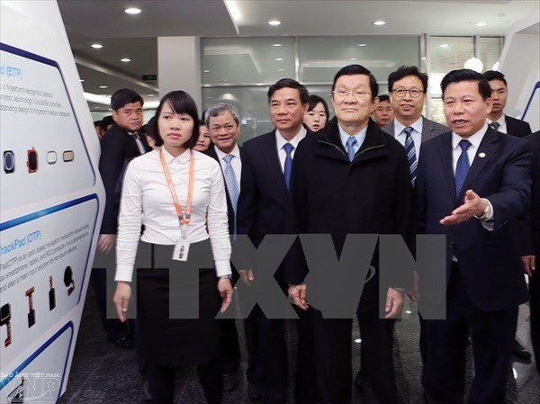 Le président Truong Tan Sang travaille dans la province de Bac Ninh - ảnh 1