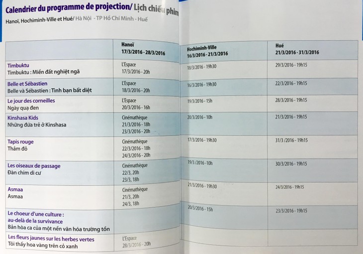 Un avant-goût du festival du film francophone 2016 - ảnh 2