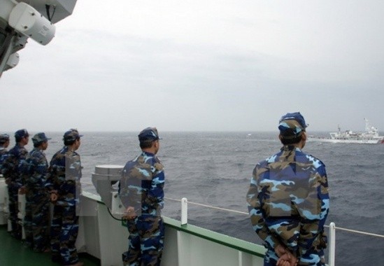 Vietnam-Chine: une patrouille mixte dans le golfe du Bac Bo  - ảnh 1