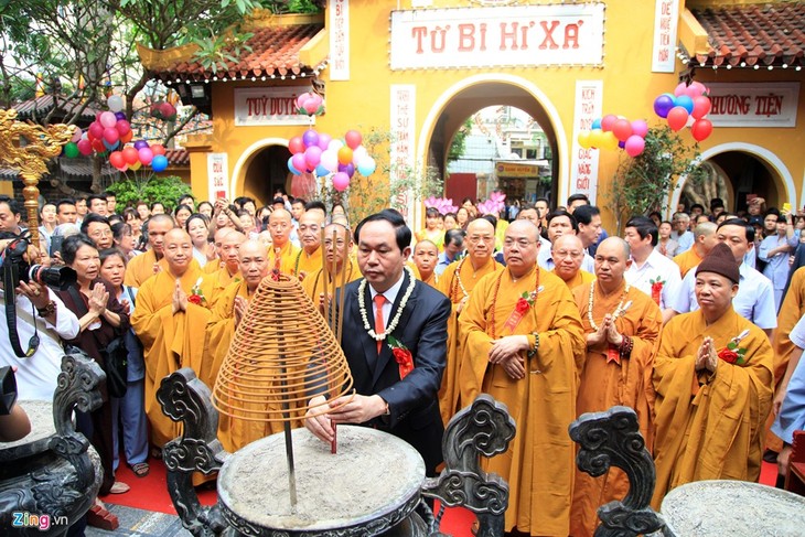 Le Vesak 2016 au Vietnam et dans le monde - ảnh 1