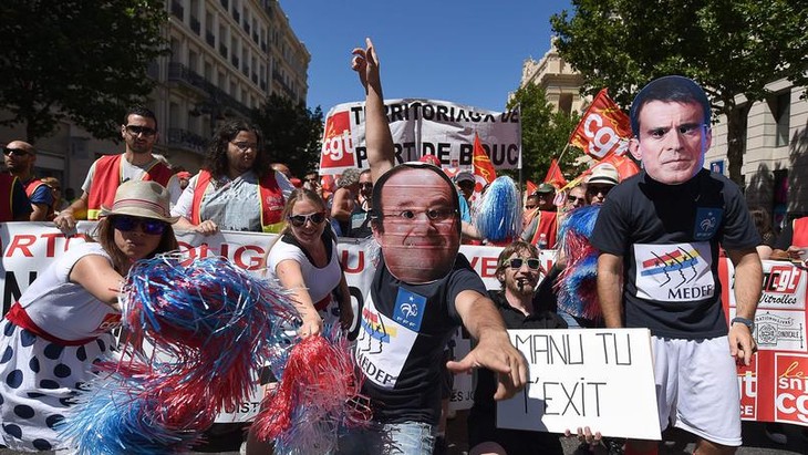 Manifestation contre la Loi travail à Paris - ảnh 1