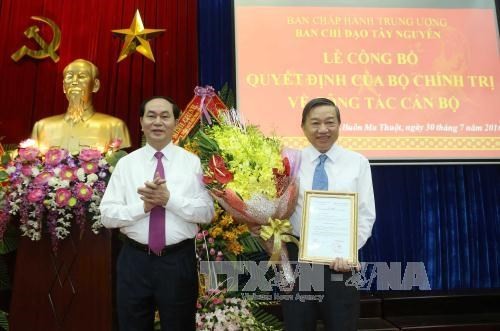 To Lam nommé à la tête du comité de pilotage du Tay Nguyen - ảnh 1