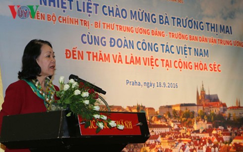 Trương Thị Mai encourage les activités communautaires des Vietkieu - ảnh 1