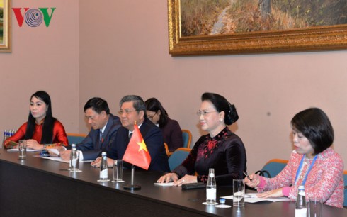 Nguyen Thi Kim Ngan rencontre son homologue iranien - ảnh 1