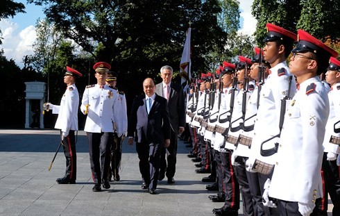 Entretien Nguyên Xuân Phuc-Lee Hsien Loong - ảnh 2